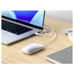 Satechi Slim LX Wired Mouse myš, přenos kabelový, vícebarevná