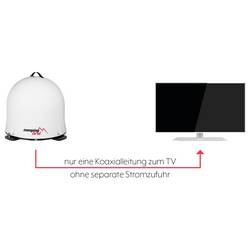 Camping First Satmex Dome Weiß satelit