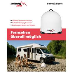 Camping First Satmex Dome Weiß satelit