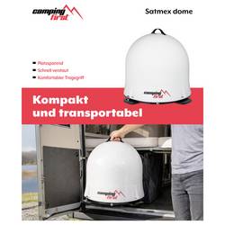 Camping First Satmex Dome Weiß satelit