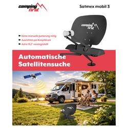 Camping First Camping First Satmex mobil 3 Anthrazit satelit