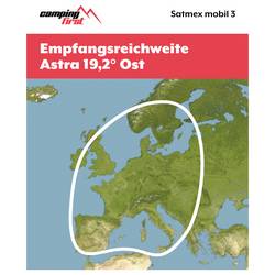 Camping First Camping First Satmex mobil 3 Anthrazit satelit