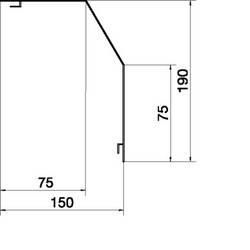 Hager RK1909010 kryt (d x š x v) 2000 x 190 x 150 mm 2 m