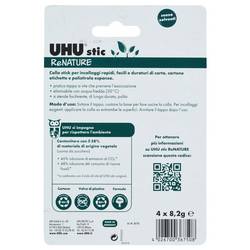 UHU lepidlo v tyčince ReNATURE 8.2 g 36750 4 ks
