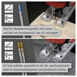 Wolfcraft 2342000 1 projektová sada pro listy nožové pilky pro kuchyňské roboty 1 sada