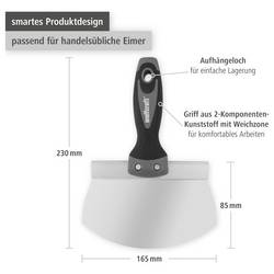 Wolfcraft 4034000 Špachtle (d x š) 240 mm x 160 mm