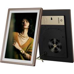 Arzopa digitální WiFi fotorámeček 35.6 cm 14 palec Energetická třída (EEK2021): E (A - G) 2.160 x 1.856 Pixel 2 GB mocca