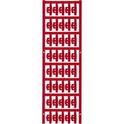 Weidmüller 1813200000 SFC 0/21 NEUTRAL RT ochranný štítek Druh montáže: přichycení sponami Potisknutelná plocha: 4.10 x 21 mm červená Počet markerů: 200 200 ks