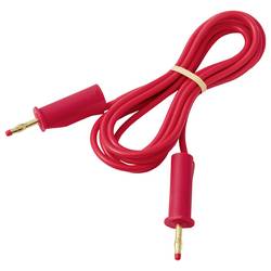 VOLTCRAFT MSB-132 2m rot měřicí kabel zástrčka 4 mm zástrčka 4 mm 2 m červená 1 ks