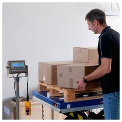 PCE Instruments PCE-HLTS 500 Váha se zvedacím stolkem PCE-HLTS 500 Max. váživost 500 kg na baterii