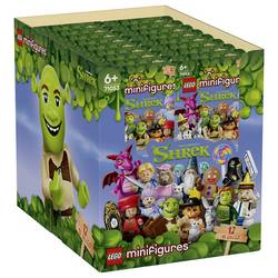 6589465 LEGO® Minifigures Série Shrek; malé hračky pro děti od 6 let; 1 ze 12 minifigurek, jako je Shrek, Fiona a Esel v Dreamworks Animation