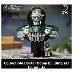 6588680 LEGO® MARVEL SUPER HEROES Doktor Doom Büste; Superhelden Deko; dárek pro muže i ženy