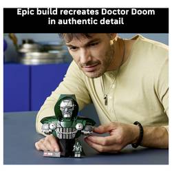 6588680 LEGO® MARVEL SUPER HEROES Doktor Doom Büste; Superhelden Deko; dárek pro muže i ženy