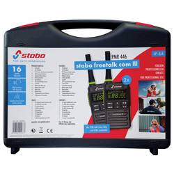 Stabo freetalk com III Funkkoffer 20263 PMR radiostanice sada 2 ks
