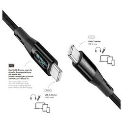 LogiLink Kabel USB-C USB 2.0 USB-C ® zástrčka 2 m černá oboustranně zapojitelná zástrčka CU0447
