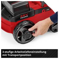 Einhell GC-SA 36/31 Li-Solo Li-Ion akumulátor vertikutátor, provzdušňovač trávníku nastavitelná řídítka, pojízdný, bez akumulátoru, bez nabíječky Pracovní