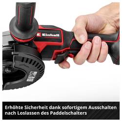 Einhell Professional TP-AG 18/125-13 Q P BL - Solo 4431197 Akumulátorová úhlová bruska bez akumulátoru, bez nabíječky, 1300 W, 18 V