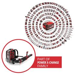 Einhell Professional 3433580 GP-LB 36/280 Li E BL-Solo akumulátor foukač listí, vysavač listí nosný popruh, měkká rukojeť, bez akumulátoru, bez nabíječky 36 V