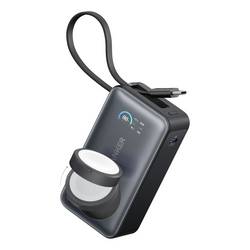 Anker MagGo powerbanka 10000 mAh, Bezdrátové nabíjení Qi, černá