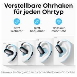 Anker Soundcore AeroFit 2 AI špuntová sluchátka (In Ear) Bluetooth® černá Nabíjecí pouzdro