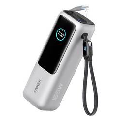 Anker powerbanka 25000 mAh, stříbrná, Indikátor stavu