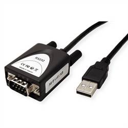 Exsys PC adaptér Exsys - Serieller Adapter - USB - RS-232 - Schwarz 1.80 m