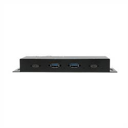Exsys Exsys EX-1234HMVS - Hub - 4 x USB 3.2 Gen 2 - Desktop, wandmontierbar USB Hub černá
