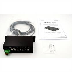 Exsys Exsys EX-1596HMVS - Hub - 6 x USB 2.0 - an DIN-Schiene USB Hub černá