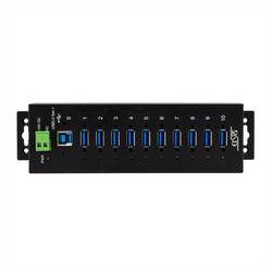 Exsys Exsys EX-1510HMVS - Hub - 10 x USB 3.2 Gen 1 USB Hub černá