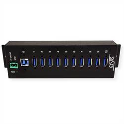 Exsys USB-Hub USB Hub černá