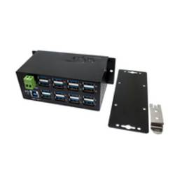 Exsys Exsys EX-1113HMS - Hub - 16 x USB 3.1 Gen 1 - an DIN-Schiene montierbar USB Hub černá