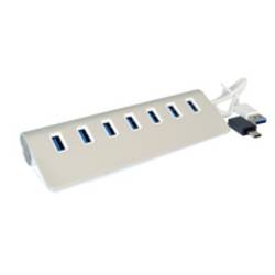 Exsys Exsys Ex 1137 - Hub - 7 x SuperSpeed USB 3.0 USB Hub stříbrná (metalíza)