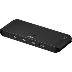 ATEN ATEN US4224 2x4-Port USB 2.0 Sharing USB 2.0 přepínač vícebarevná