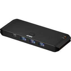 ATEN ATEN US4324 2x4-Port USB Sharing Switch, USB 2.0 přepínač černá