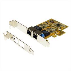 Exsys EXSYS EX-6072-4K 2 Port PCIe Dual Ethern PCI karta
