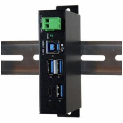 Exsys Exsys EX-1194HMS - Hub - 3 x USB 3.1 Gen 1 + 1 x USB-C USB Hub bílá