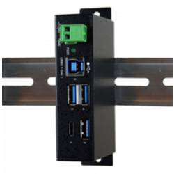 Exsys Exsys EX-1194HMS - Hub - 3 x USB 3.1 Gen 1 + 1 x USB-C USB Hub bílá