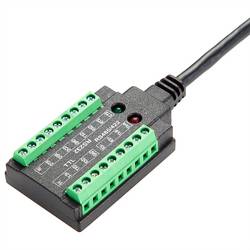 Exsys PC kabel EXSYS GmbH USB zu 1S Seriell RS-232/422/485/TTL Kabel mit Terminal Block, 1.0 m 1.00 m