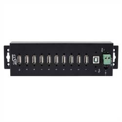 Exsys EXSYS - USB 2.0 HubÜberspannungsch. 15KV ESDÜberspannungss. inkl USB Hub černá