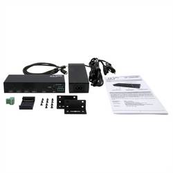 Exsys EXSYS EX-12294HMS 4 Port USB 3.2 Metall USB Hub černá