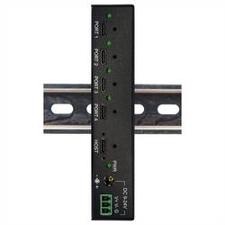 Exsys EXSYS EX-12294HMS 4 Port USB 3.2 Metall USB Hub černá