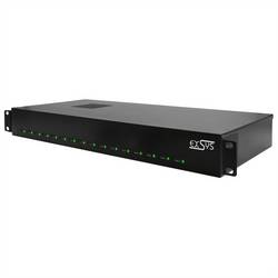 Exsys EXSYS EX-11016, Drinnen, AC, 12 V, Schwarz EX-11016 Rozbočovač, 1 ks