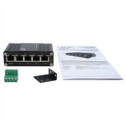 Exsys EX-62020 EXSYS - EX-62020 5-Port Indust. Ethernet Switch - Switch - 0,1 Gbps síťový switch