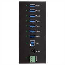 Exsys USB-Hub USB Hub černá