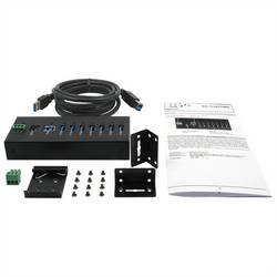 Exsys USB-Hub USB Hub černá