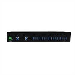 Exsys EXSYS EX-1526HMVS 16-Port USB 3.2 Gen1 M USB Hub černá