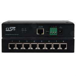 Exsys EX-61008 EXSYS - EX-61008 Ethernet zu 8s x RS-232/422/485 - - RS-232 - Ethernet - RS-232 sériový server pro konzole