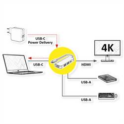 Value PC kabel 0.10 m