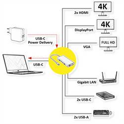 Value PC kabel 0.13 m