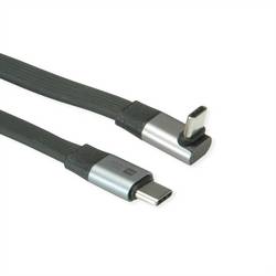 Roline USB kabel USB 4.0 USB-C ® zástrčka, USB-C ® zástrčka 0.80 m černá stíněný 11.02.9097